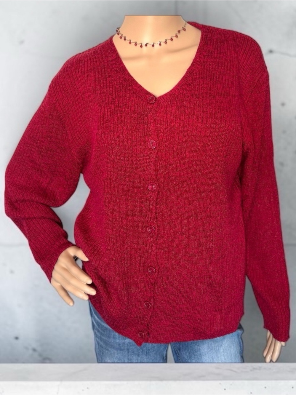 CHRISTOPHER & BANKS Sweater Cardigan NWT (Size L)